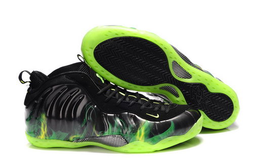 Mens Nike Foamposite One Size Us9 10.5 Black Green Electronic Discount Code